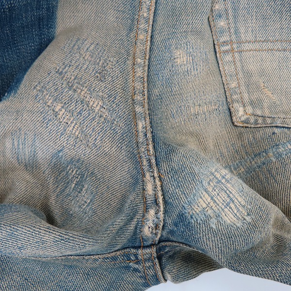 実際に弊社で買取させて頂いたUnderCoverism/アンダーカバーイズム 04AW but beautiful期 B264-P12 デニムパンツ/Sの画像 7枚目