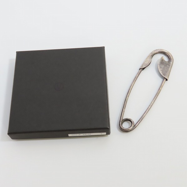 実際に弊社で買取させて頂いたUNDERCOVER/アンダーカバー  06AW 安全ピン  シルバー 6A610-LMの画像 8枚目