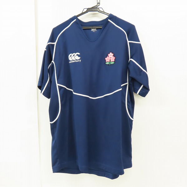 実際に弊社で買取させて頂いたCANTERBURY/カンタベリー  日本代表 ラグビー ジャージ ユニフォーム RG31106/XL