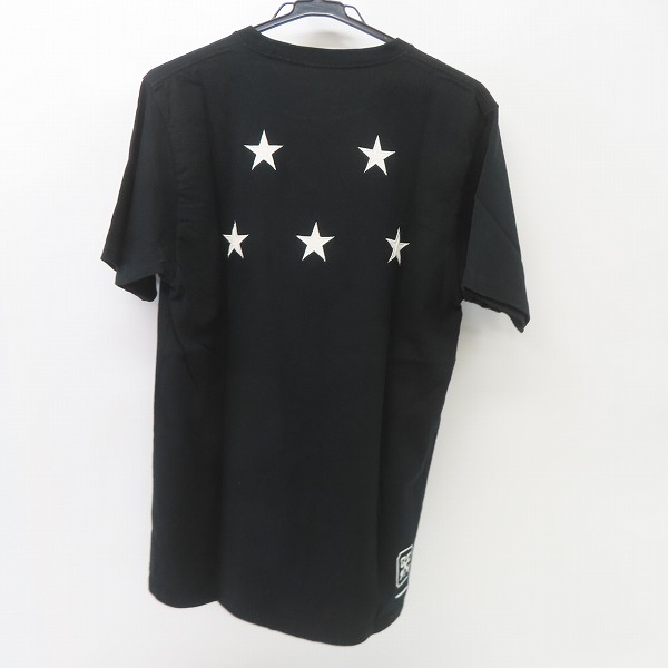 実際に弊社で買取させて頂いたUNIFORM EXPERIMENT/ユニフォームエクスペリメント STAR APPLIQUE TEE/スターアップリケ Tシャツ/半袖 UE-170068/4の画像 1枚目