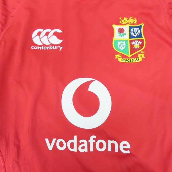 実際に弊社で買取させて頂いたCANTERBURY/カンタベリー  ブリティッシュ アイリッシュ ライオンズ プロジャージ RG30625/XLの画像 5枚目