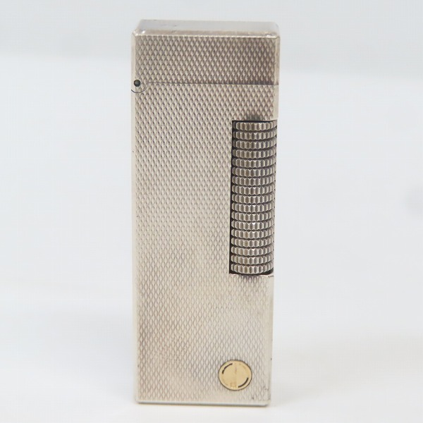 実際に弊社で買取させて頂いたdunhill/ダンヒル サイドローラーガスライター ダイヤカット シルバー 