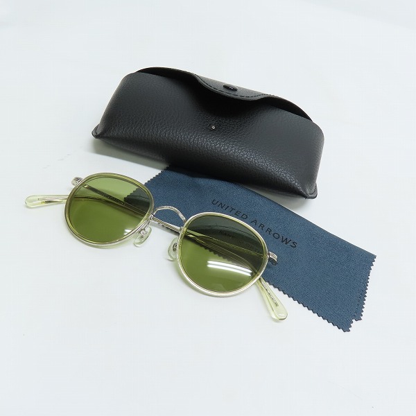 実際に弊社で買取させて頂いたKANEKO OPTICALｘ UNITED ARROWS/金子眼鏡×ユナイテッドアローズ Mike サングラス/アイウェアの画像 9枚目
