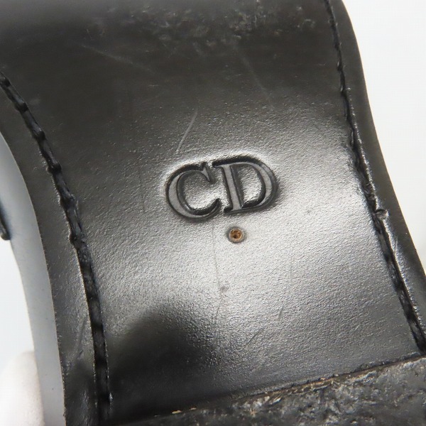 実際に弊社で買取させて頂いたDior Homme/ディオールオム クラシックローファー /41の画像 6枚目