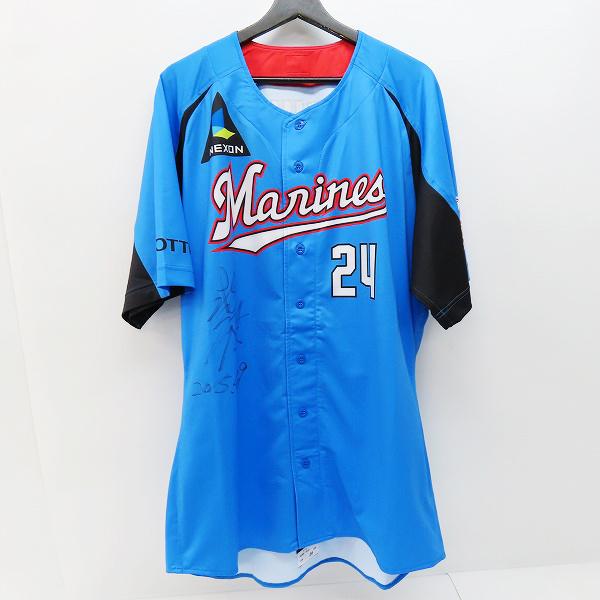 DESCENTE/デサント社製 千葉ロッテマリーンズ NPBマーク/ユニフォーム