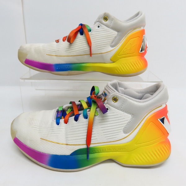 デリックローズ D Rose 10 - Pride FX4795 デリックローズ D Rose 10 - Pride FX4795 - メルカリ