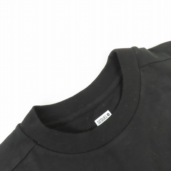 実際に弊社で買取させて頂いたSEQUEL×fragment design/シークエル×フラグメントデザイン ロゴTシャツ SQ-21AW-ST-02/Mの画像 5枚目