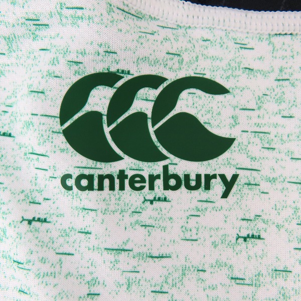 実際に弊社で買取させて頂いた【未使用】CANTERBURY/カンタベリー アイルランド代表 レプリカ ホームジャージ/VWR39005/XLの画像 6枚目