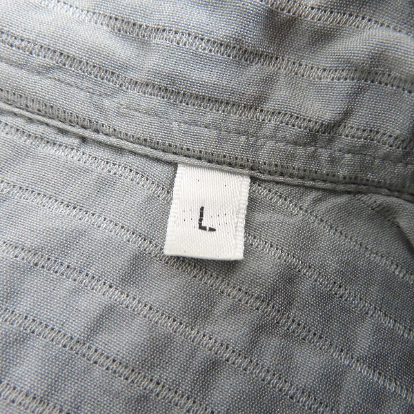 実際に弊社で買取させて頂いたEMPORIO ARMANI/エンポリオ アルマーニ 長袖 シャツ グレー/Lの画像 3枚目