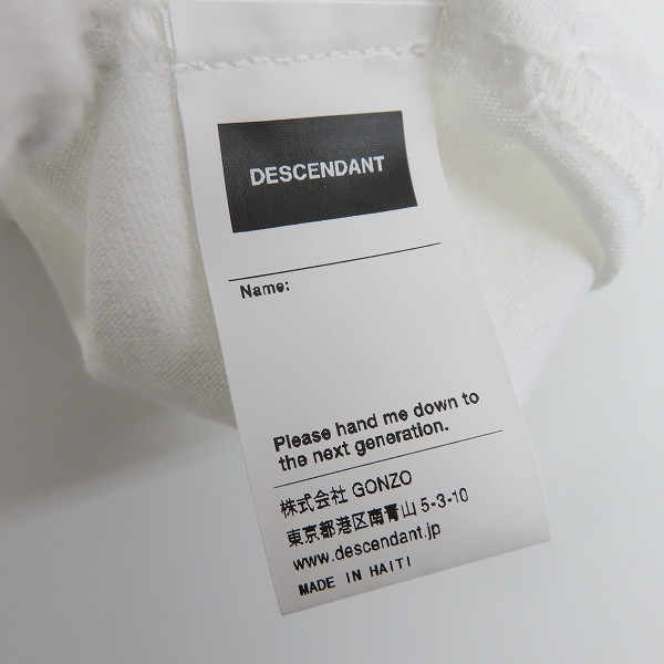 実際に弊社で買取させて頂いたDESCENDANT/ディセンダント MOUNTAIN RANGE Tシャツ 222ATDS-STM01ES/4の画像 3枚目