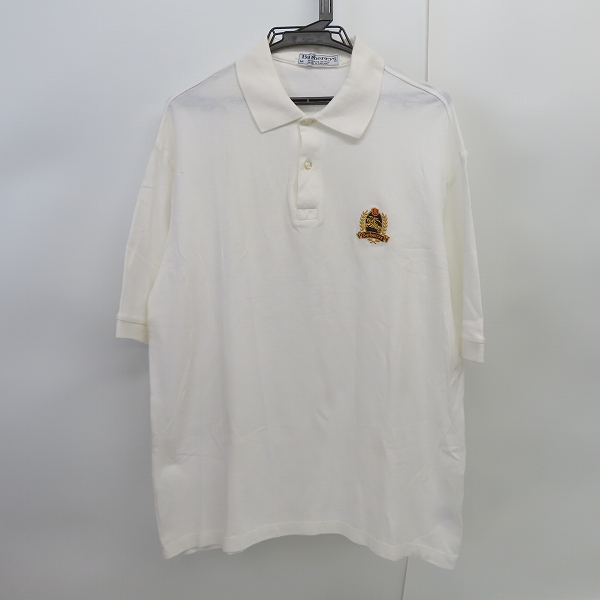 実際に弊社で買取させて頂いたBurberrys/バーバリーズ 胸ロゴ刺繡 半袖ポロシャツ/M