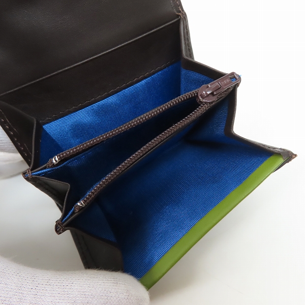 実際に弊社で買取させて頂いたPaul Smith/ポールスミス レザー スナップボタンコインケースの画像 4枚目