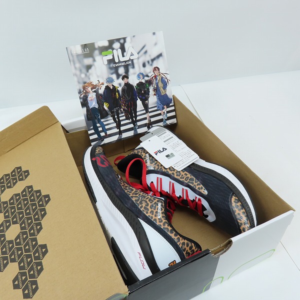 実際に弊社で買取させて頂いたFILA/フィラ エヴァンゲリオンコラボ 2号機 スニーカー UFW20012-014/26の画像 8枚目