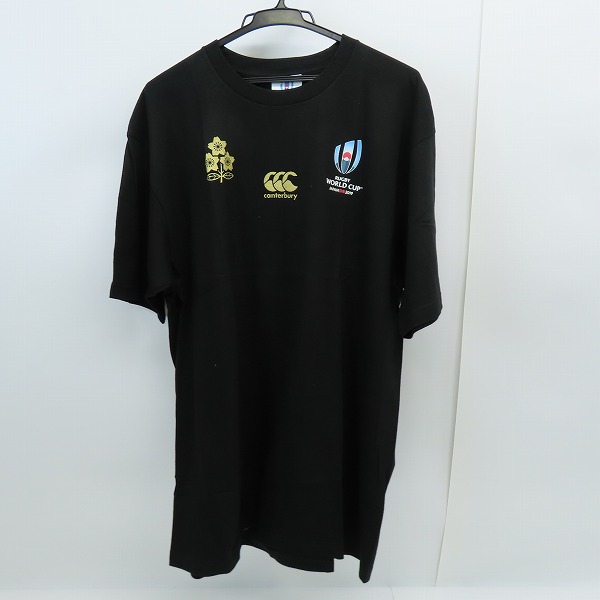 実際に弊社で買取させて頂いた【未使用】CANTERBURY/カンタベリー 2019 ラグビーワールドカップ メモリアルTシャツ VWT39455/3L