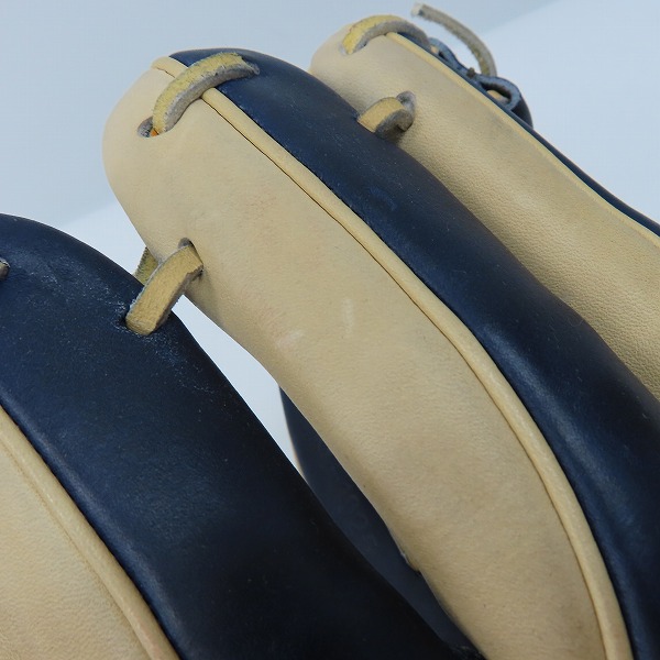 実際に弊社で買取させて頂いたHI-GOLD/ハイゴールド 2023年モデル 軟式/内野手用 真極 グローブグラブ MKG-1025の画像 8枚目