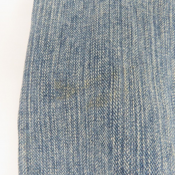 実際に弊社で買取させて頂いたMIHARA YASUHIRO/ミハラヤスヒロ 再構築 デニムパンツ/Mの画像 7枚目