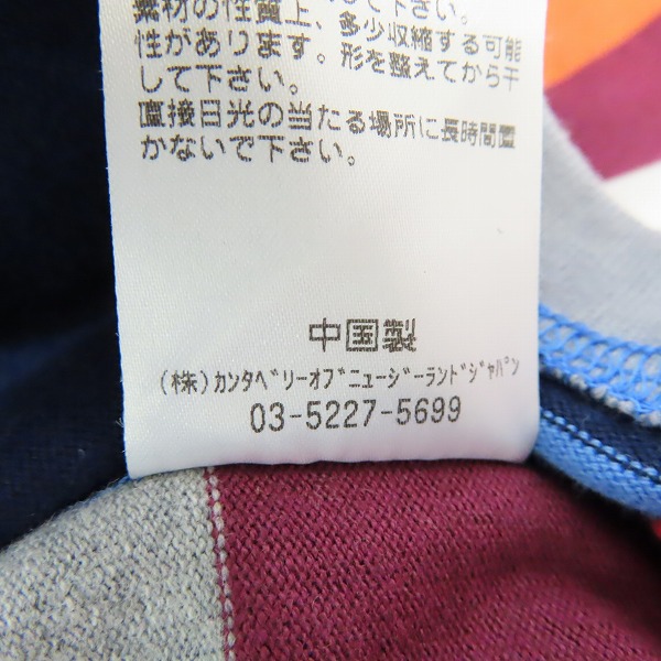 実際に弊社で買取させて頂いたCANTERBURY/カンタベリー アグリージャージ /RA30141/3Lの画像 4枚目