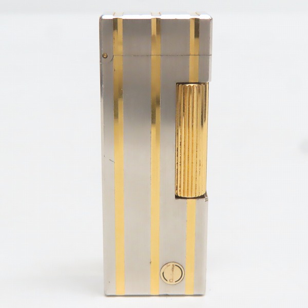 実際に弊社で買取させて頂いたdunhill/ダンヒル サイドローラー ガスライター シルバー×ゴールド