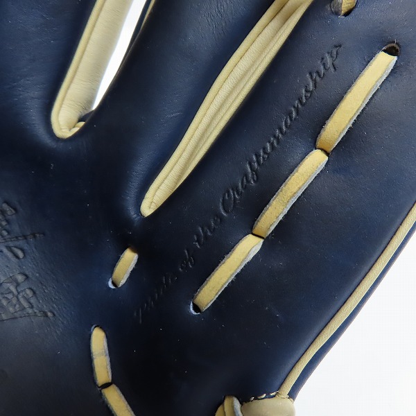 実際に弊社で買取させて頂いたHI-GOLD/ハイゴールド 2023年モデル 軟式/内野手用 真極 グローブグラブ MKG-1025の画像 5枚目
