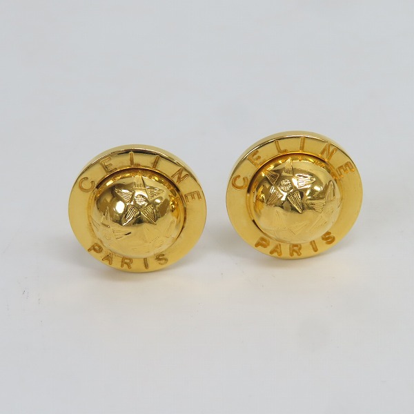 実際に弊社で買取させて頂いたCELINE/セリーヌ ロゴ/スター/ボール イヤリングの画像 1枚目