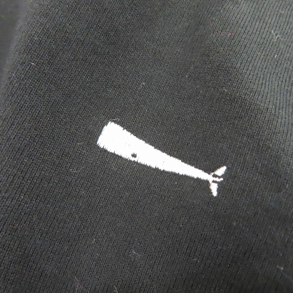 実際に弊社で買取させて頂いたDESCENDANT/ディセンダント クジラロゴ刺繍 クルーネック 長袖Tシャツ/2の画像 5枚目