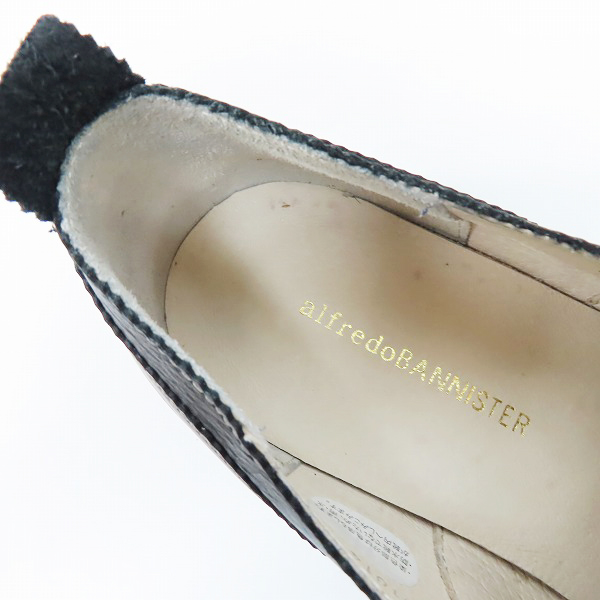 実際に弊社で買取させて頂いたalfredoBANNISTER/アルフレッドバニスター レザー シューズ 5211001014/43の画像 4枚目