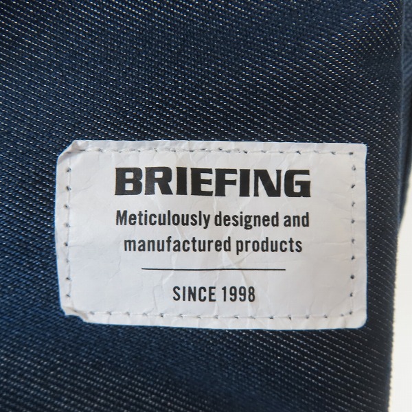実際に弊社で買取させて頂いたBRIEFING/ブリーフィング 25TH AZURE COLLECTION AZURE SHOULDER 0.9L/ショルダーバッグ BRA231L09の画像 4枚目