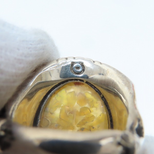 実際に弊社で買取させて頂いたALEX STREETER/アレックスストリーター エンジェルハートリング ファイアオパール 13号の画像 6枚目