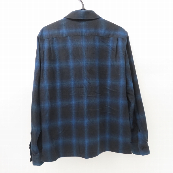 実際に弊社で買取させて頂いたCRIMIE/クライミー CRIMIE OMBRE CHECK SHIRT/チェックシャツ/CR1-02L5-JSL-09/Mの画像 1枚目