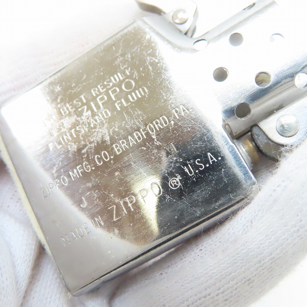 実際に弊社で買取させて頂いたZIPPO/ジッポー 米ソ首脳会談/マルタ会談 ブッシュ&ゴルバチョフ 90年製の画像 5枚目