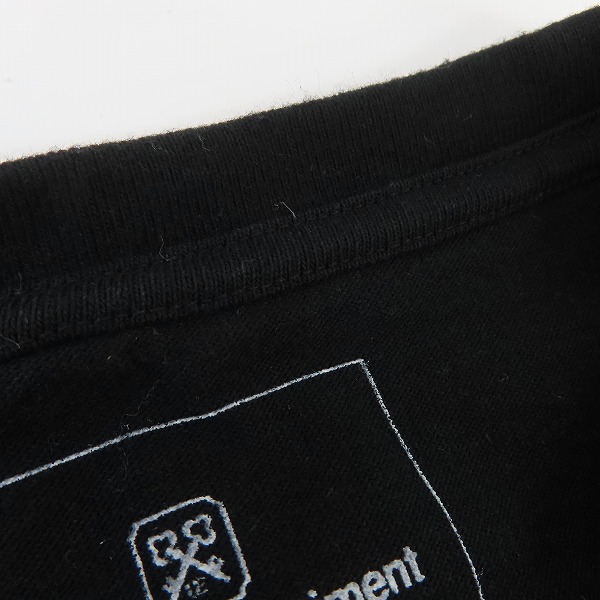 実際に弊社で買取させて頂いたUNIFORM EXPERIMENT/ユニフォームエクスペリメント L/S RIP STOP POCKET TEE/ポケット Tシャツ/長袖 ブラック UE-202067/3の画像 4枚目