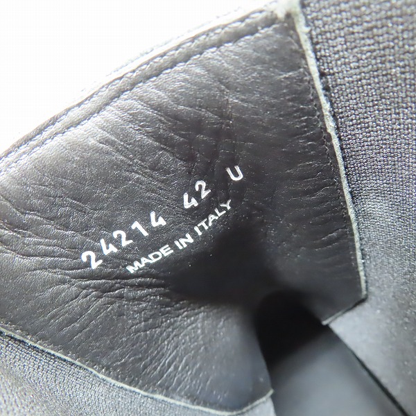 実際に弊社で買取させて頂いたRick Owens/リックオウエンス BOZO スニーカー RU20F3871/42の画像 5枚目