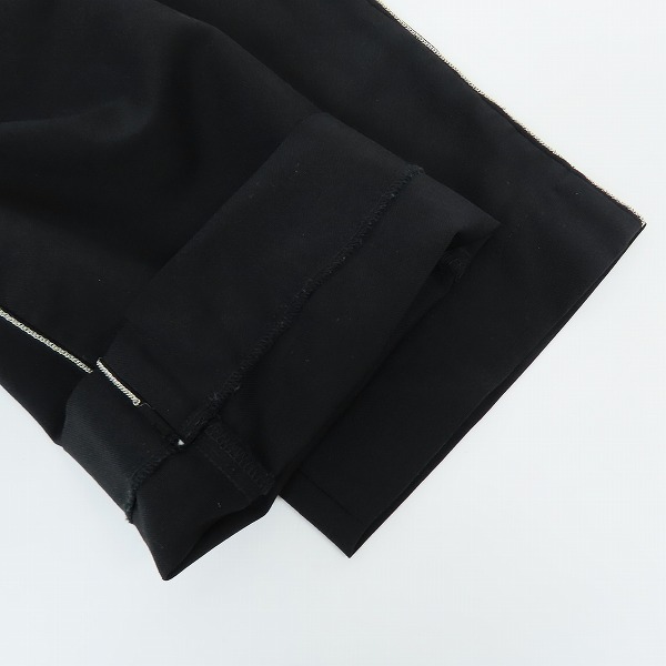 実際に弊社で買取させて頂いた【JPタグ】GIVENCHY/ジバンシィ モヘヤ混/サイドチェーン装飾 ウールトラウザーズパンツ 16F 5258 005/46の画像 8枚目
