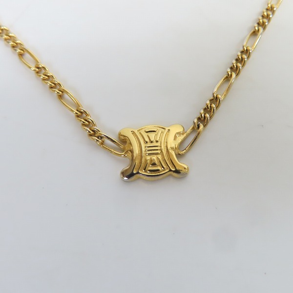 実際に弊社で買取させて頂いたCELINE/セリーヌ マカダム ネックレスの画像 2枚目