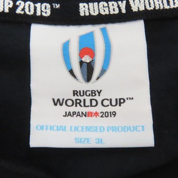 実際に弊社で買取させて頂いたCANTERBURY/カンタベリー ワールドカップ 2019 ロングスリーブTシャツ/VWD49423/3Lの画像 2枚目