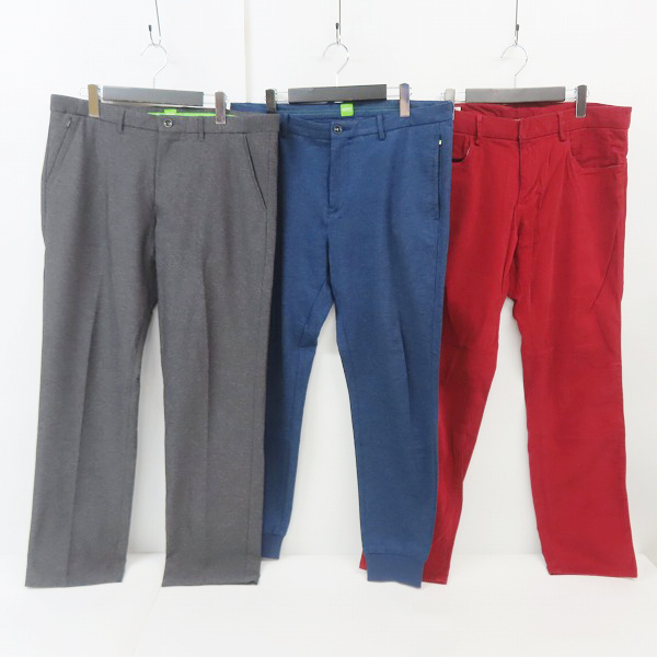 実際に弊社で買取させて頂いたHUGO BOSS/ヒューゴボス SLIM FIT パンツ 3点セット