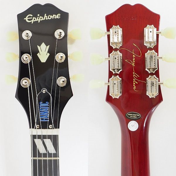 実際に弊社で買取させて頂いた★【美品】Epiphone/エピフォン Nancy Wilson Fanatic Nighthawk/ナンシー・ウィルソン ナイトホーク ハードケース付の画像 3枚目