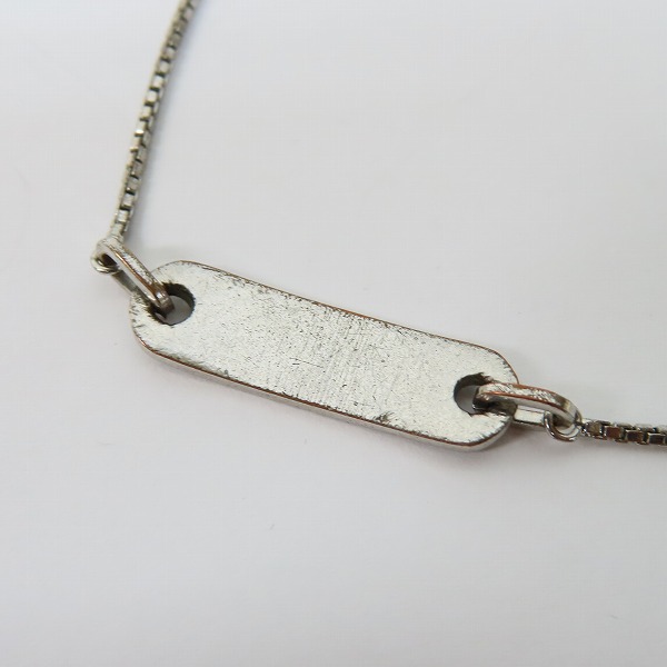 実際に弊社で買取させて頂いたChristian Dior/クリスチャンディオール ロゴプレート ブレスレットの画像 3枚目