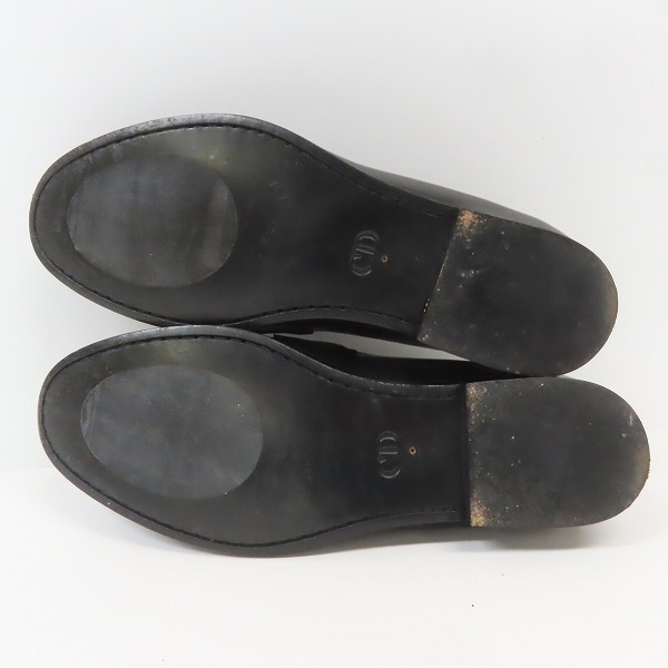 実際に弊社で買取させて頂いたDior Homme/ディオールオム クラシックローファー /41の画像 2枚目