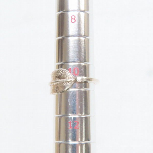 実際に弊社で買取させて頂いたFIRST ARROW'S/ファーストアローズ フェザー リング/10.5号の画像 6枚目