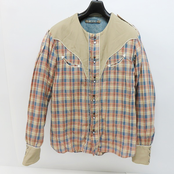 実際に弊社で買取させて頂いたMIHARA YASUHIRO/ミハラヤスヒロ リバーシブルデニムジャケット/Mの画像 2枚目