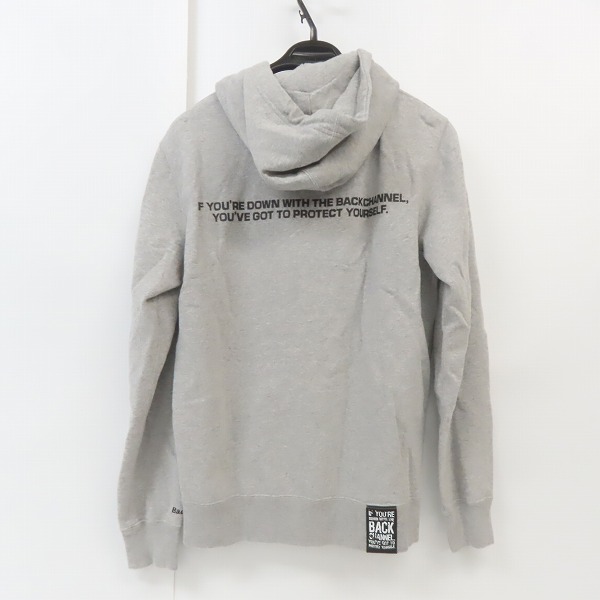 実際に弊社で買取させて頂いたBack Channel/バックチャンネル NYC ジップアップパーカー Mの画像 1枚目