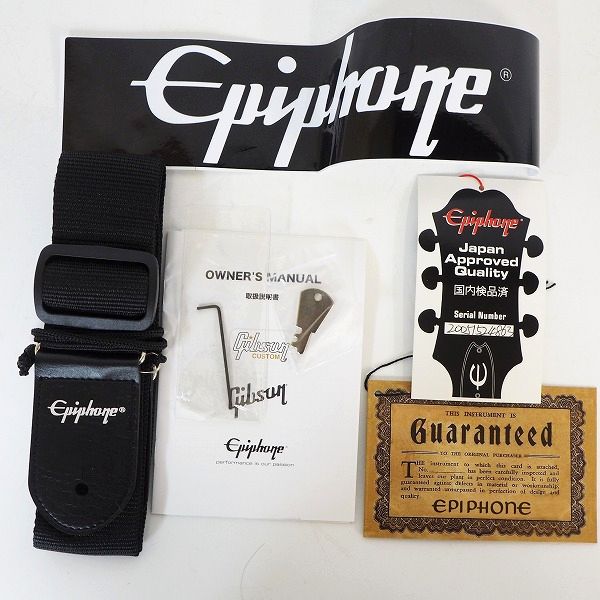 実際に弊社で買取させて頂いた★【美品】Epiphone/エピフォン Nancy Wilson Fanatic Nighthawk/ナンシー・ウィルソン ナイトホーク ハードケース付の画像 1枚目