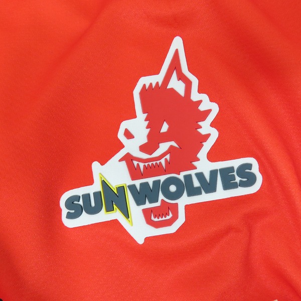 実際に弊社で買取させて頂いたCANTERBURY/カンタベリー SUNWOLVES/サンウルブズ レプリカホームジャージ ラグビーウェア 2点セットの画像 3枚目