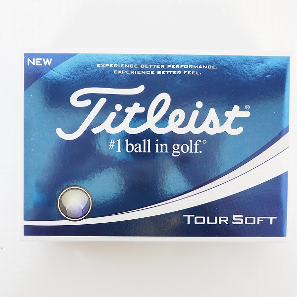 実際に弊社で買取させて頂いた【未使用】Titleist/タイトリスト TOUR SOFT ゴルフボール ホワイト 1ダース