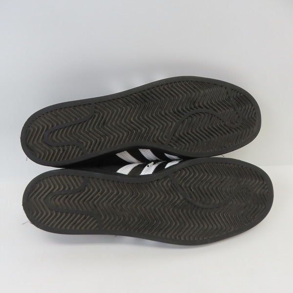 実際に弊社で買取させて頂いたRECOUTURE×atmos×adidas/リクチュール×アトモス×アディダス Superstar Black/スーパースター ブラック GW3473/28の画像 2枚目