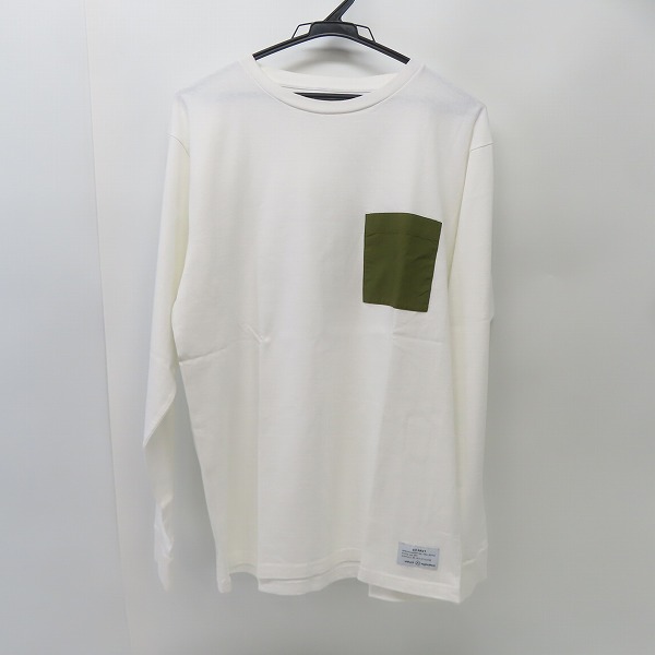 実際に弊社で買取させて頂いたUNIFORM EXPERIMENT/ユニフォームエクスペリメント L/S RIP STOP POCKET TEE/ポケット Tシャツ/長袖 UE-202067/3