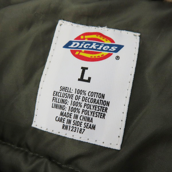 実際に弊社で買取させて頂いたDICKIES/ディッキーズ ワークジャケット/Lの画像 2枚目