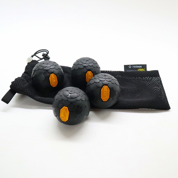 実際に弊社で買取させて頂いたHelinox/ヘリノックス Vibram Ball Feet/ビブラム ボールフィート ブラック アウトドアチェア用ラバーグリップ キャンプ