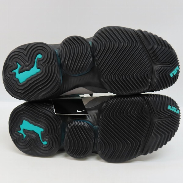 実際に弊社で買取させて頂いた【未使用】ATMOS×NIKE/アトモス×ナイキ LEBRON XVI LOW AC Clear Jade レブロン16 クリアジェイド CD9471-003/27の画像 2枚目